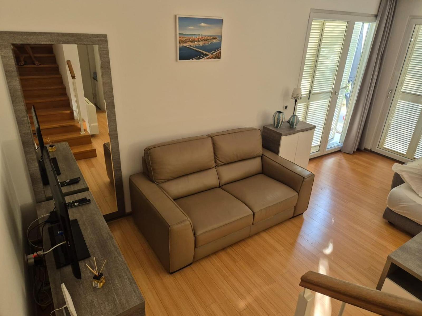 Luxury Two-Floor Apartment In Petrcane With Garden And Pool Luaran gambar